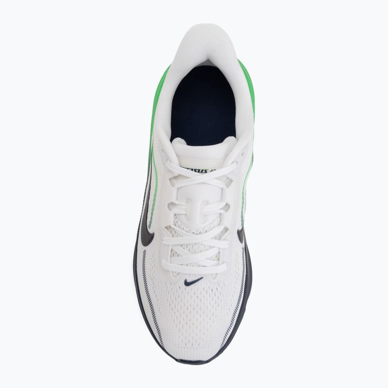 Detské bežecké topánky Nike Pegasus 42 white/green spark/midnight navy 5