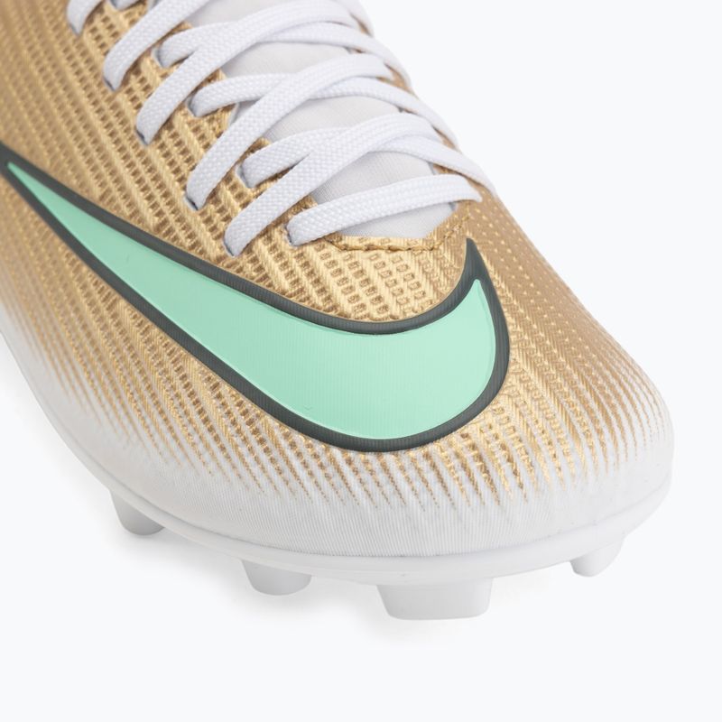 Detské kopačky Nike Jr. Mercurial Superfly 11 Club "Kylian Mbappé" metallic gold/green glow 7