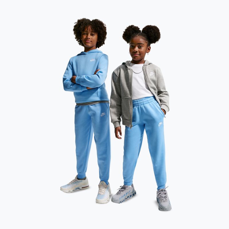 Detské nohavice Nike Sportswear Club Fleece football blue/white 2