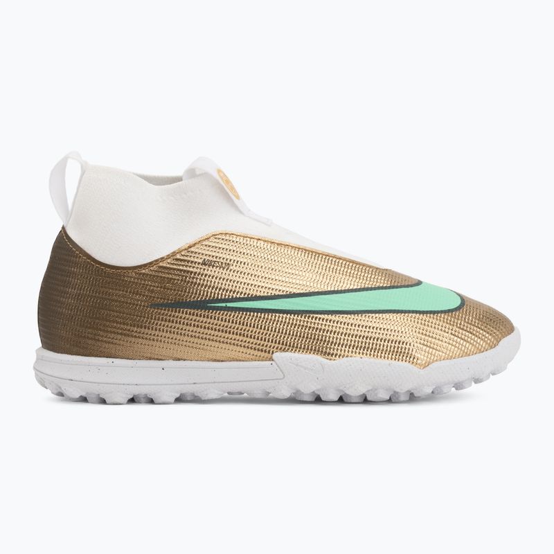 Detské kopačky Nike Jr. Mercurial Superfly 11 Academy "Kylian Mbappé" metallic gold/green glow 2