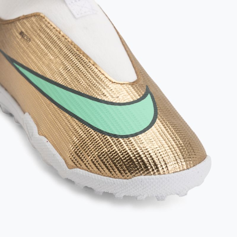 Detské kopačky Nike Jr. Mercurial Superfly 11 Academy "Kylian Mbappé" metallic gold/green glow 7