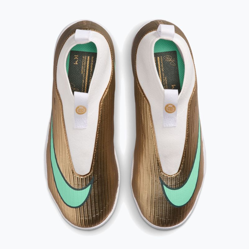 Detské kopačky Nike Jr. Mercurial Superfly 11 Academy "Kylian Mbappé" metallic gold/green glow 4