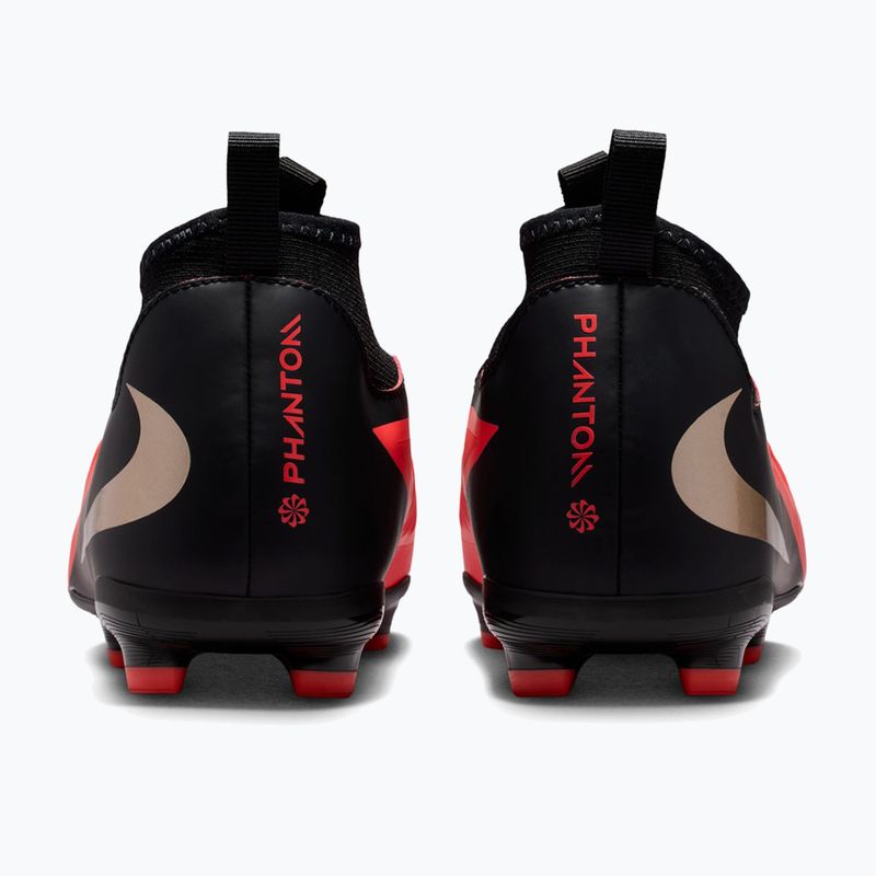 Detské kopačky Nike Jr. Phantom 6 High Academy Bright Crimson/Bright Crimson/Black 2