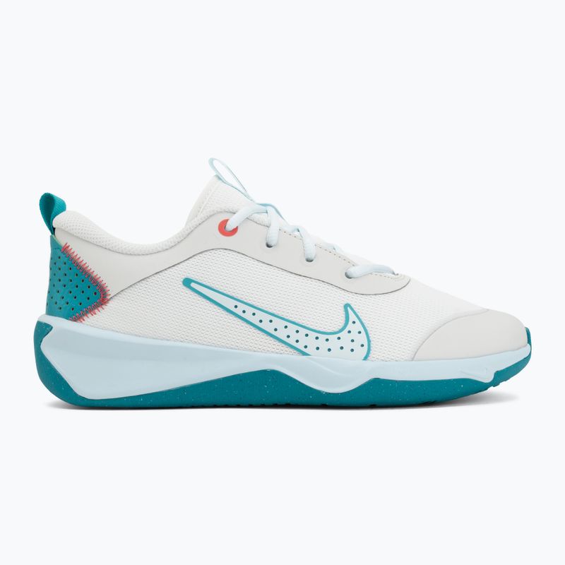 Detské topánky Nike Omni Multi-Court off white/energy/glacier blue 2