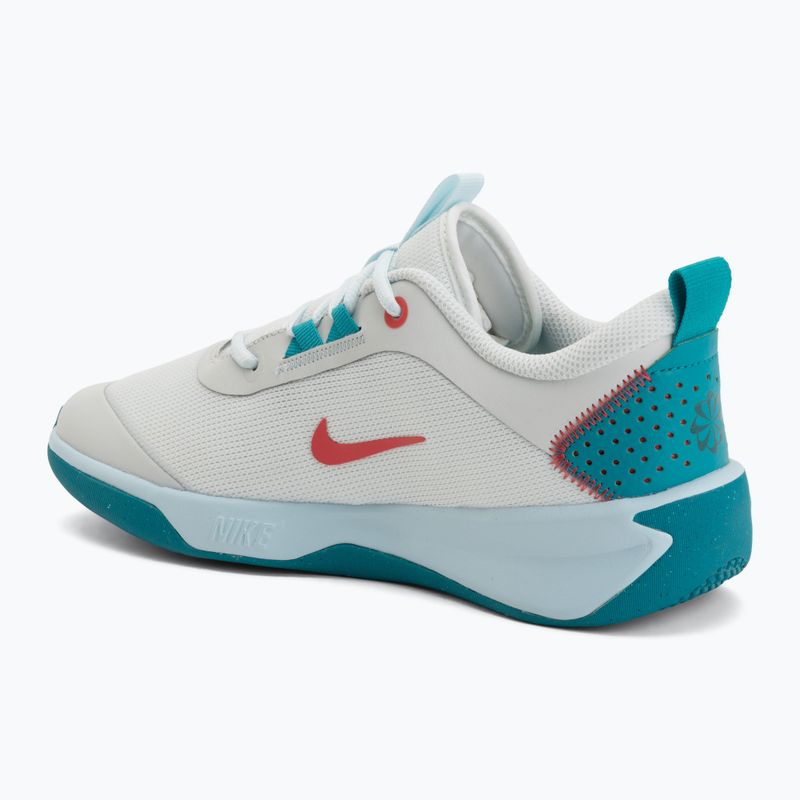 Detské topánky Nike Omni Multi-Court off white/energy/glacier blue 3