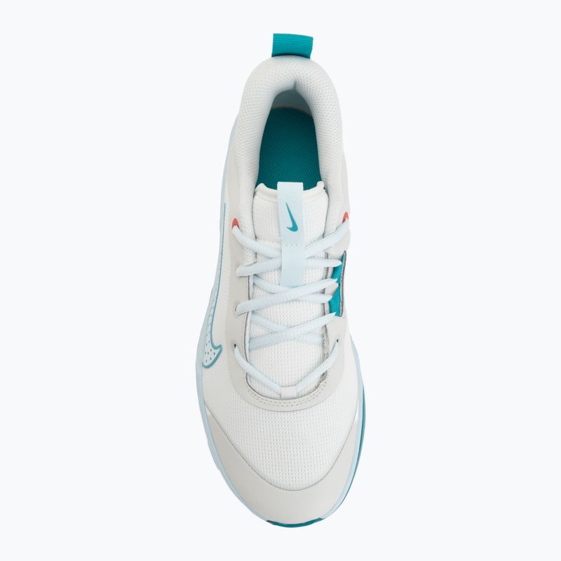 Detské topánky Nike Omni Multi-Court off white/energy/glacier blue 5