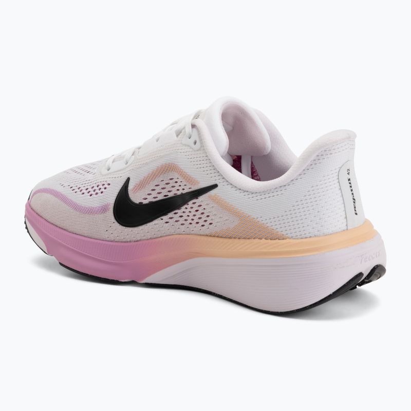 Detské bežecké topánky Nike Pegasus 42 white/bleached lilac/sunset haze/black 3