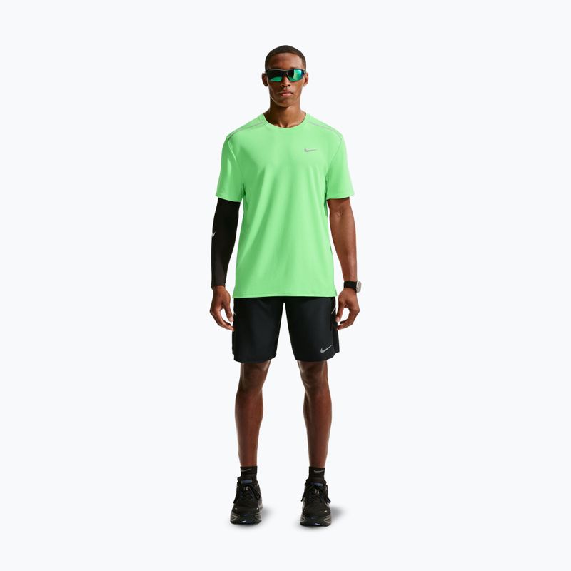 Pánske bežecké tričko Nike Miler Dri-Fit UV illusion green 2