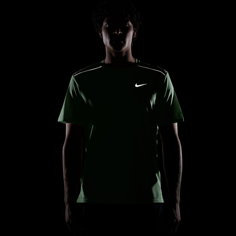 Pánske bežecké tričko Nike Miler Dri-Fit UV illusion green 7