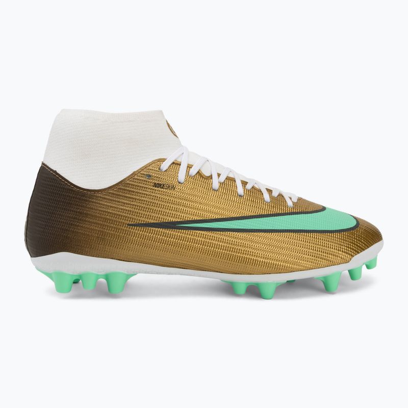 Pánske kopačky Nike Mercurial Superfly 11 Academy "Kylian Mbappé" metallic gold/green glow 2
