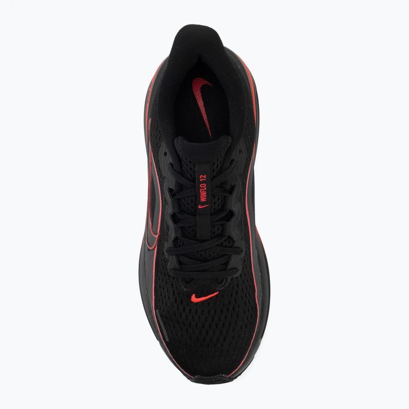 Detské bežecké topánky Nike Winflo 12 black/red orbit/dark smoke grey/black 5