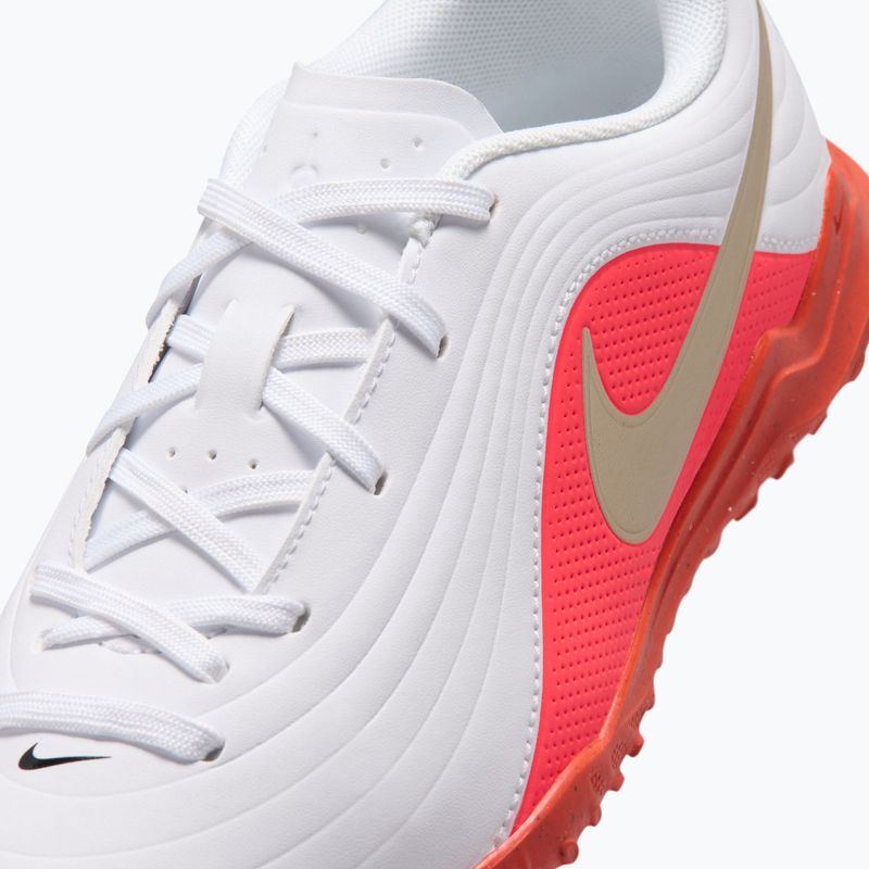 Detské kopačky Nike Jr. Tiempo Maestro Club White/Bright Crimson/Blur 5