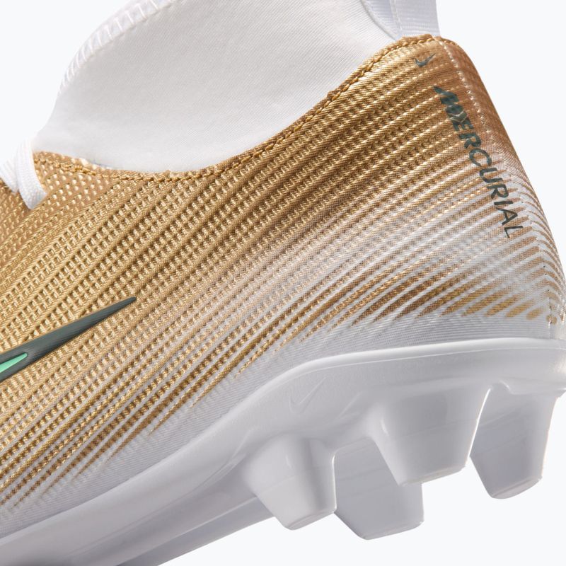 Detské kopačky Nike Jr. Mercurial Superfly 11 Club "Kylian Mbappé" metallic gold/green glow 6