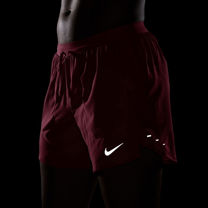 Pánske šortky Nike Stride Dri-Fit s podšívkou 5" tough red 7