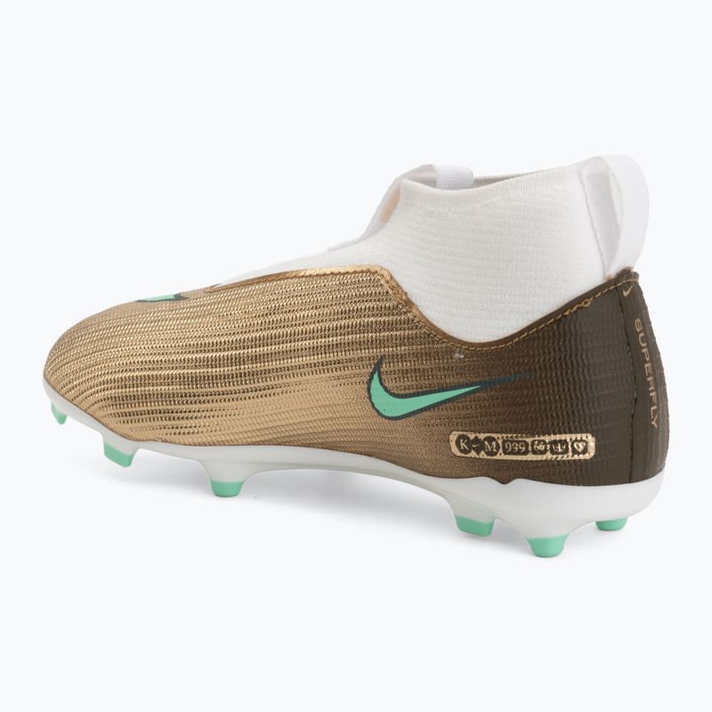 Detské kopačky Nike Jr. Mercurial Superfly 11 Academy "Kylian Mbappé" metallic gold/green glow 3