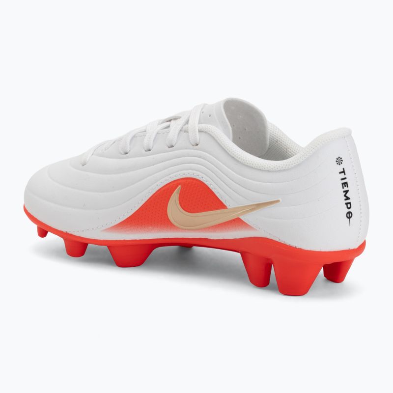 Detské kopačky Nike Jr. Tiempo Maestro Club White/Bright Crimson/Blur 3