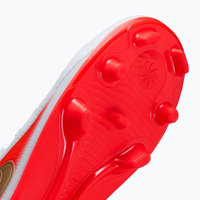 Detské kopačky Nike Jr. Tiempo Maestro Club White/Bright Crimson/Blur 4