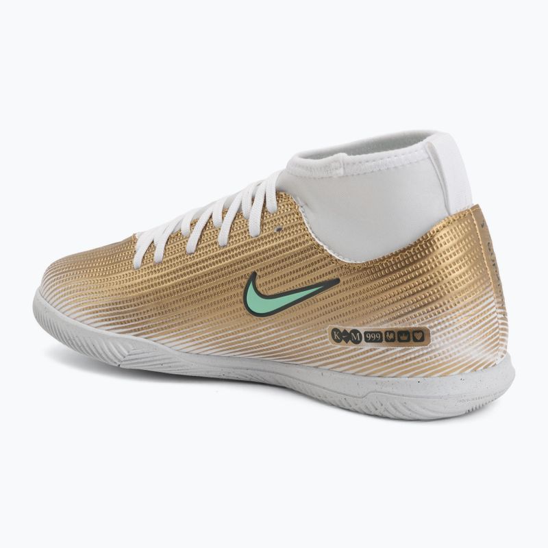 Detské kopačky Nike Jr. Mercurial Superfly 11 Club "Kylian Mbappé" metallic gold/green glow 3