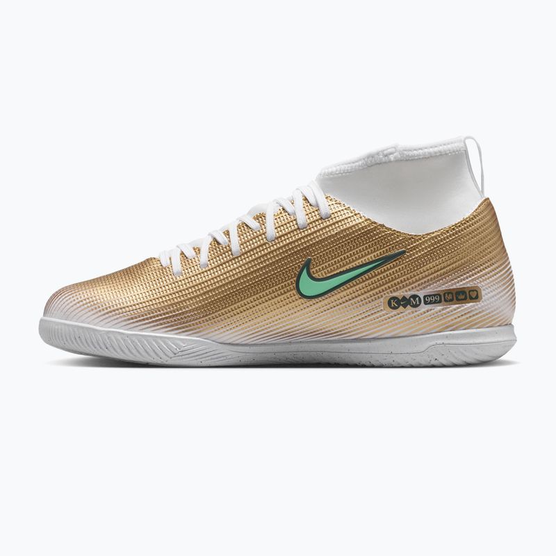 Detské kopačky Nike Jr. Mercurial Superfly 11 Club "Kylian Mbappé" metallic gold/green glow 2