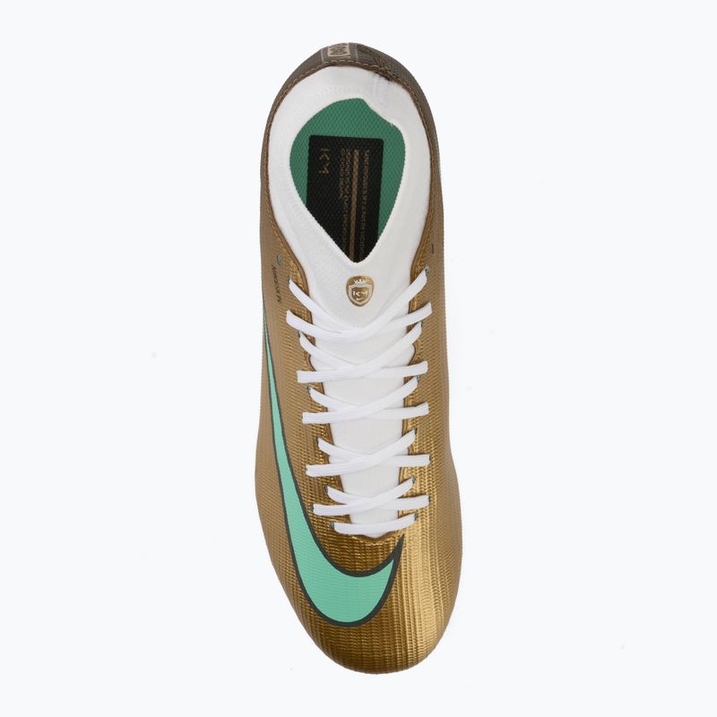 Pánske kopačky Nike Mercurial Superfly 11 Academy "Kylian Mbappé" metallic gold/green glow 5