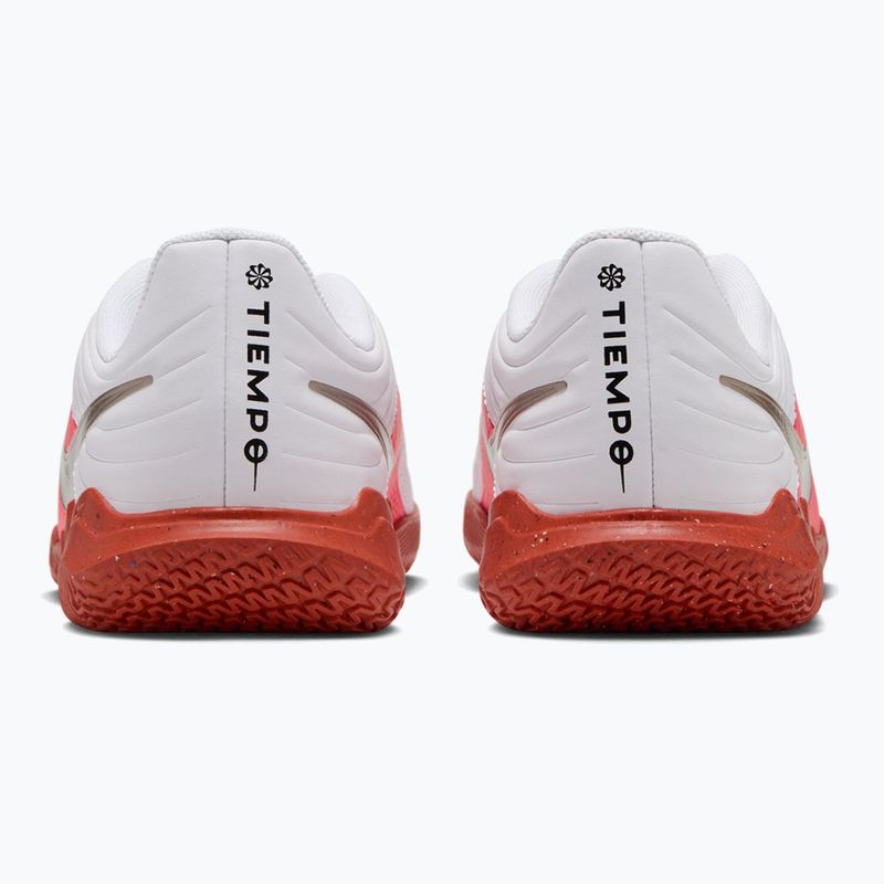 Detské kopačky Nike Jr. Tiempo Maestro Club white/bright crimson/blur 7