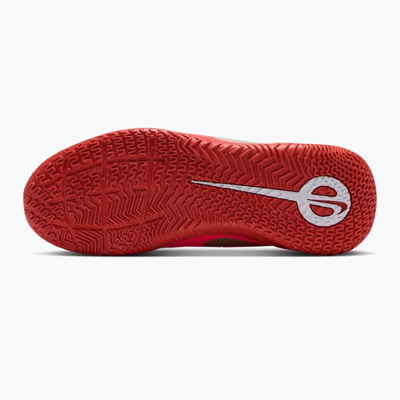 Detské kopačky Nike Jr. Tiempo Maestro Club white/bright crimson/blur 3