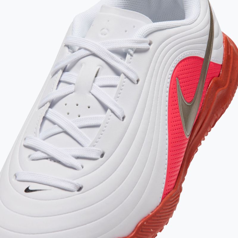 Detské kopačky Nike Jr. Tiempo Maestro Club white/bright crimson/blur 4