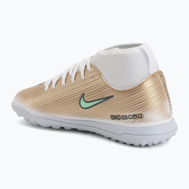 Detské kopačky Nike Jr. Mercurial Superfly 11 Club "Kylian Mbappé" metallic gold/green glow 3