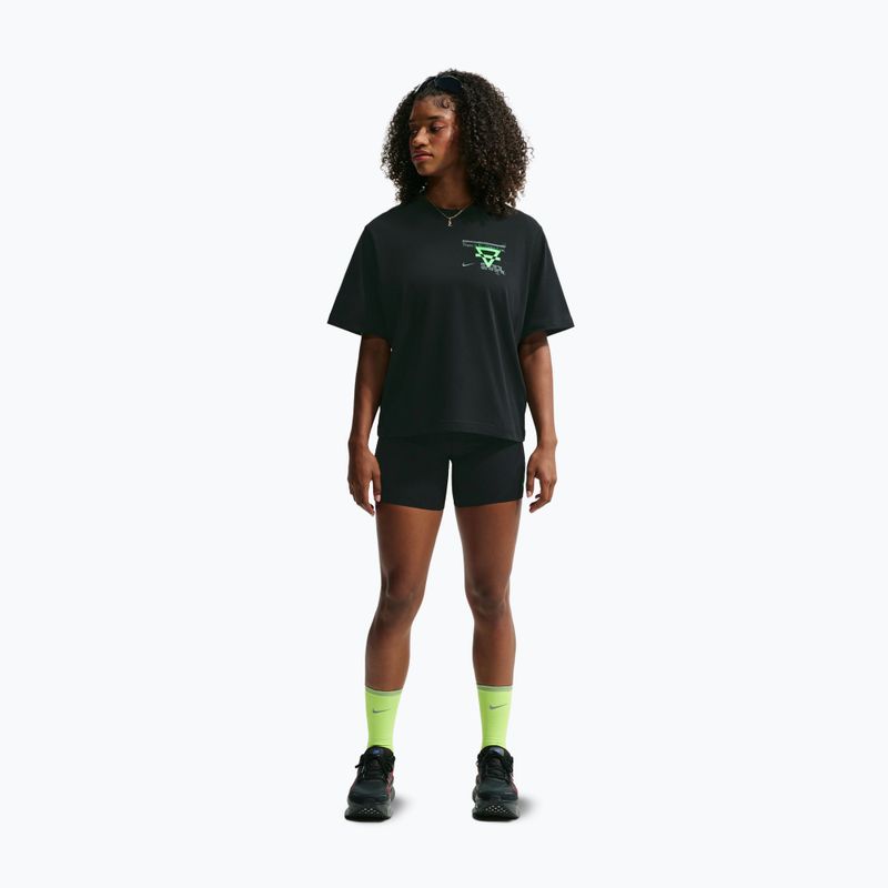 Dámske bežecké tričko Nike Swift Dri-Fit black/no color/illusion green 2