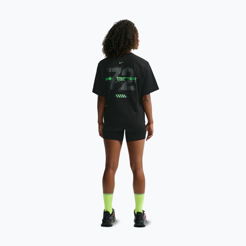 Dámske bežecké tričko Nike Swift Dri-Fit black/no color/illusion green 3