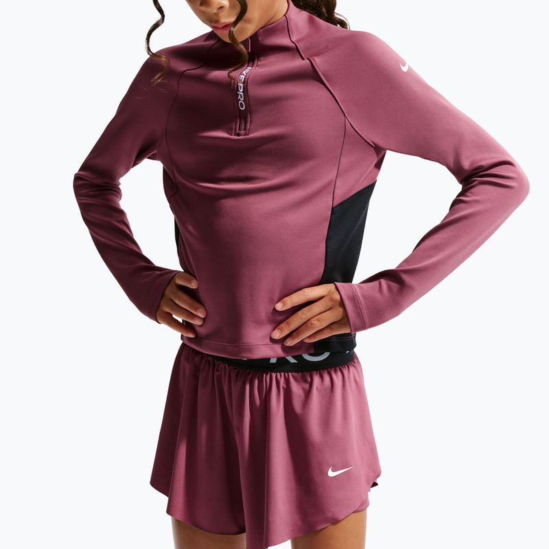 Detské šortky Nike Pro pink smoke/black/white 4