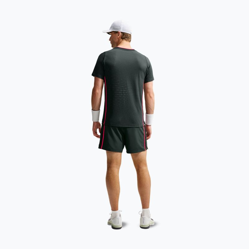 Polo tričko Nike Court Slam Aero-Fit Black Spruce/White 3