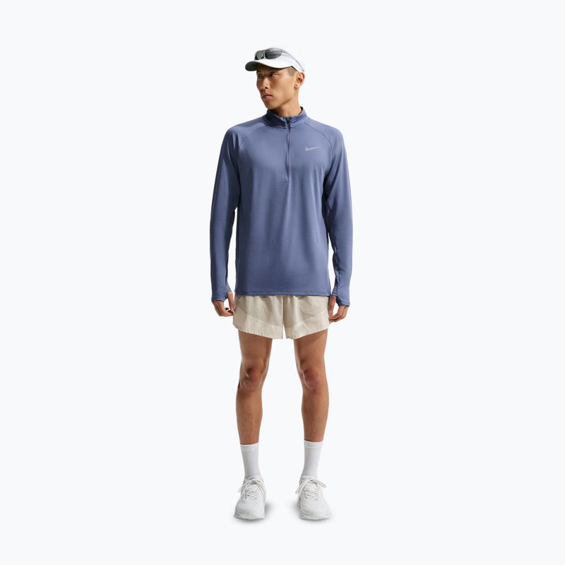 Pánska bežecká mikina Nike Stride 1/4 Zip Dri-Fit diffused blue 2
