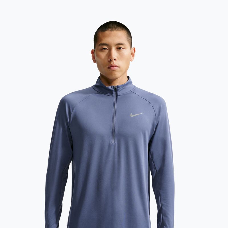 Pánska bežecká mikina Nike Stride 1/4 Zip Dri-Fit diffused blue 4