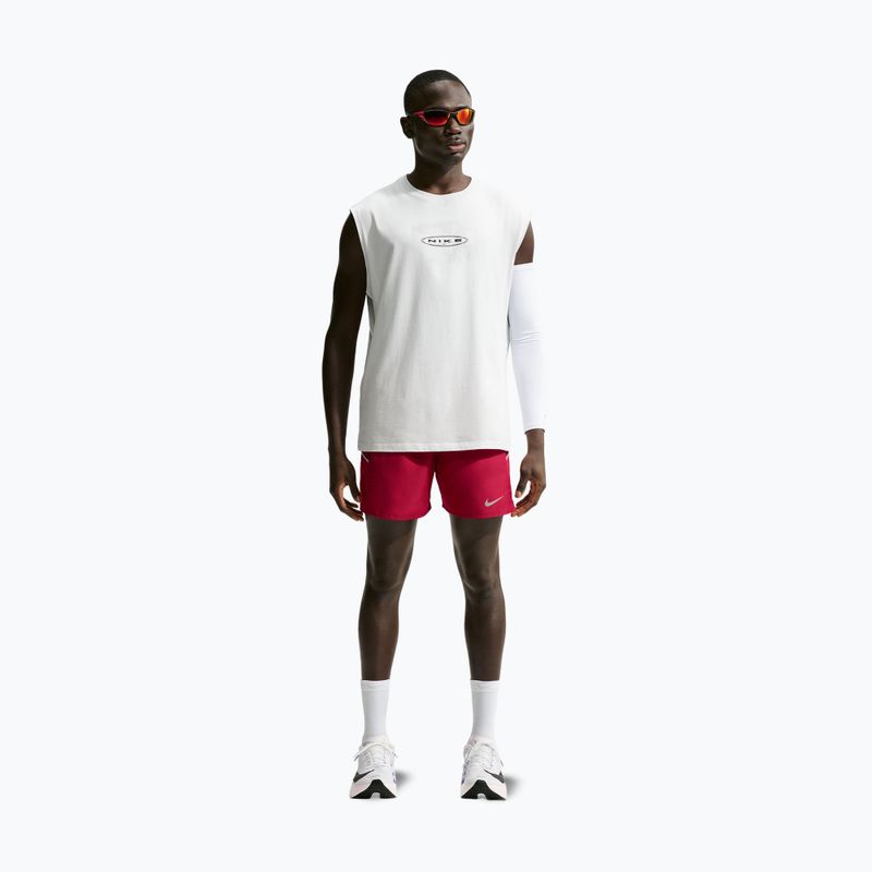 Pánske bežecké šortky Nike Miler tough red/sport red 2