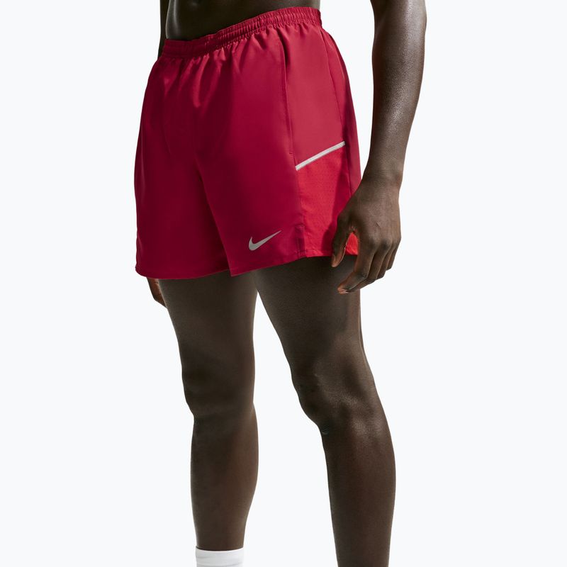 Pánske bežecké šortky Nike Miler tough red/sport red 5