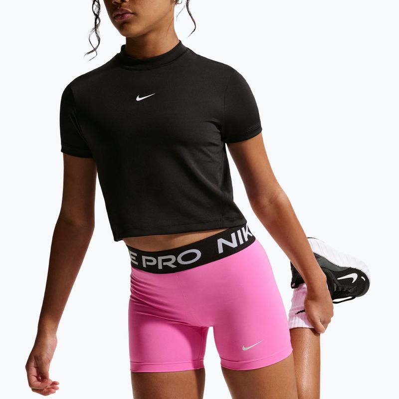 Detské šortky Nike Pro playful pink/white 4