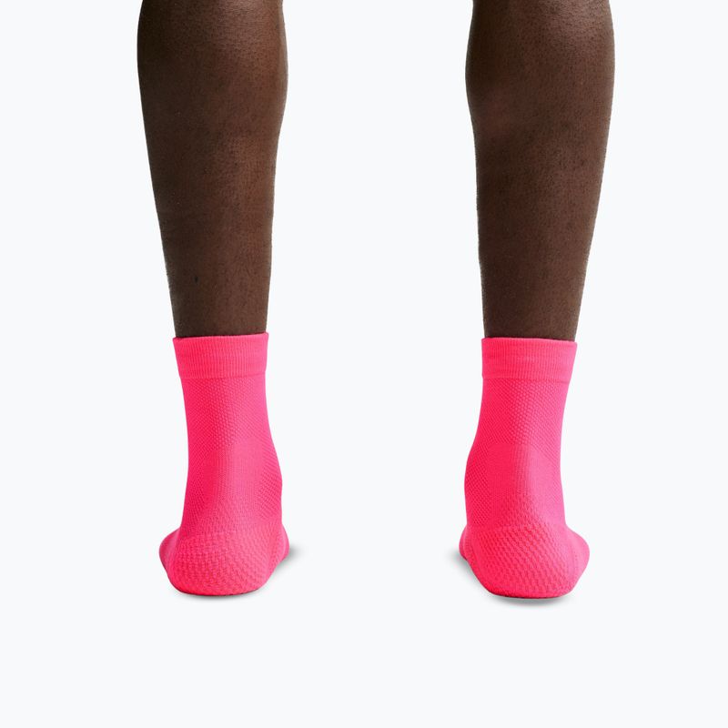 Ponožky Nike Run Lightweight Micro Crew Hyper Pink/Black 5