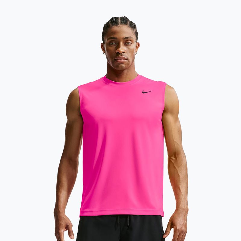 Pánske tréningové tričko Nike Dri-FIT Sleeveless Training Top hyper pink/black