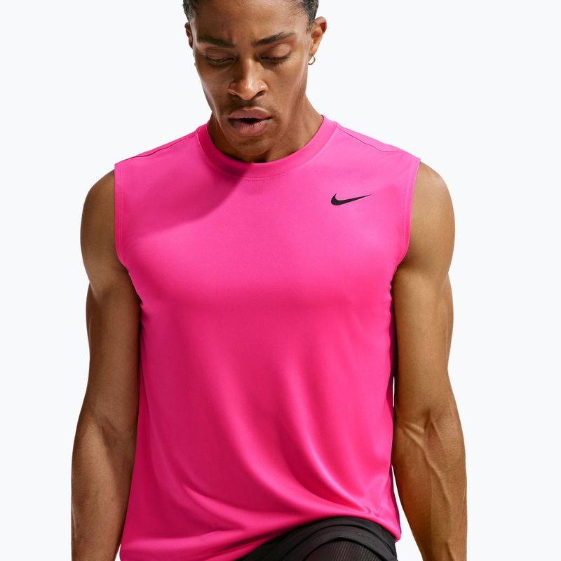 Pánske tréningové tričko Nike Dri-FIT Sleeveless Training Top hyper pink/black 3