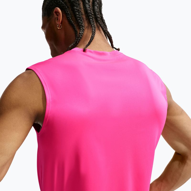 Pánske tréningové tričko Nike Dri-FIT Sleeveless Training Top hyper pink/black 4