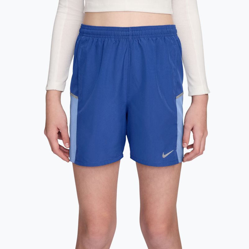 Detské šortky Nike Miler game royal/aluminum