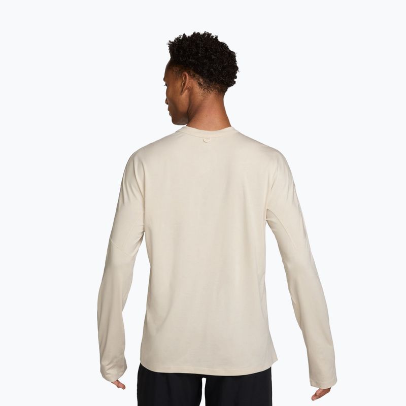 Pánske tričko longsleeve Nike 24.7 ImpossiblySoft Light light orewood brown/sail/light iron ore 2