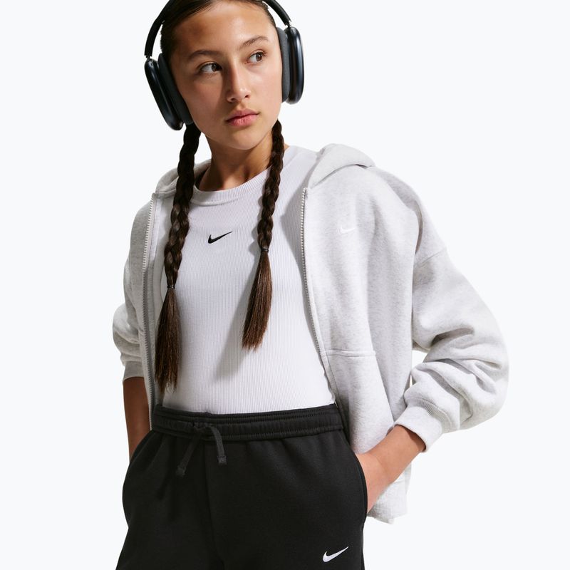Detské nohavice Nike Sportswear Studio black/white 5