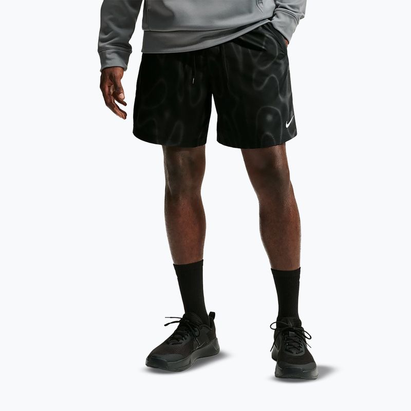 Pánske šortky Nike Form Dri-Fit 7" black/white