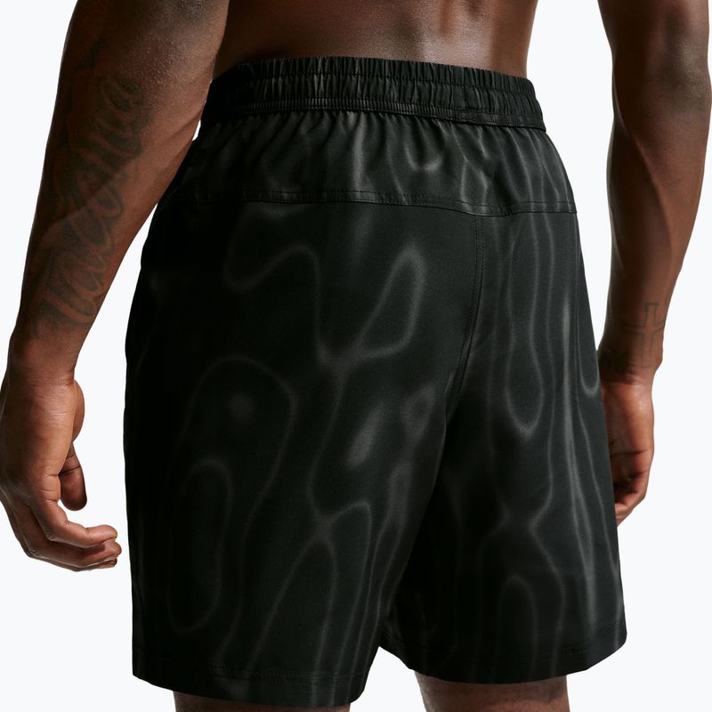 Pánske šortky Nike Form Dri-Fit 7" black/white 5