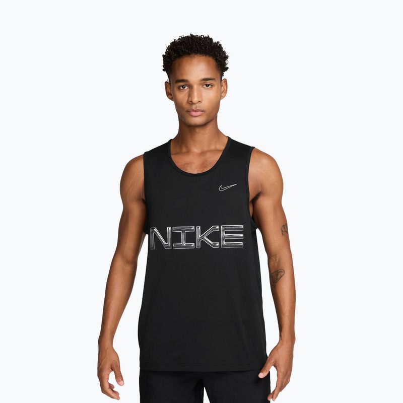 Pánske tréningové tričko Nike Hyverse black/white