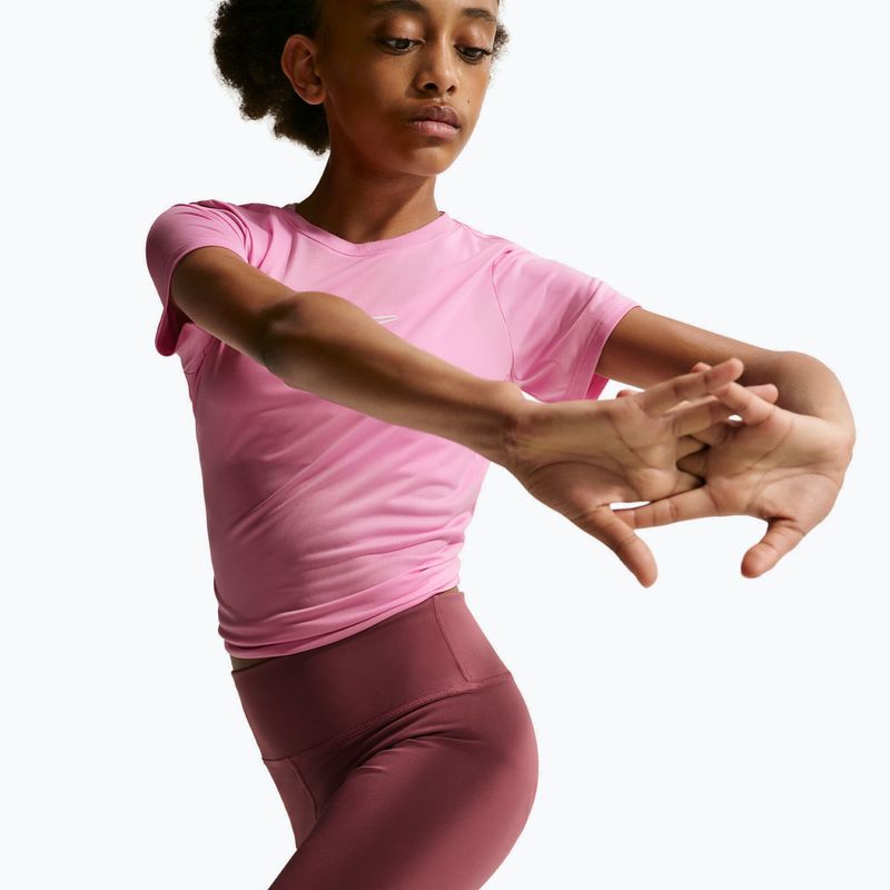 Detské šortky Nike One pink smoke/white 4