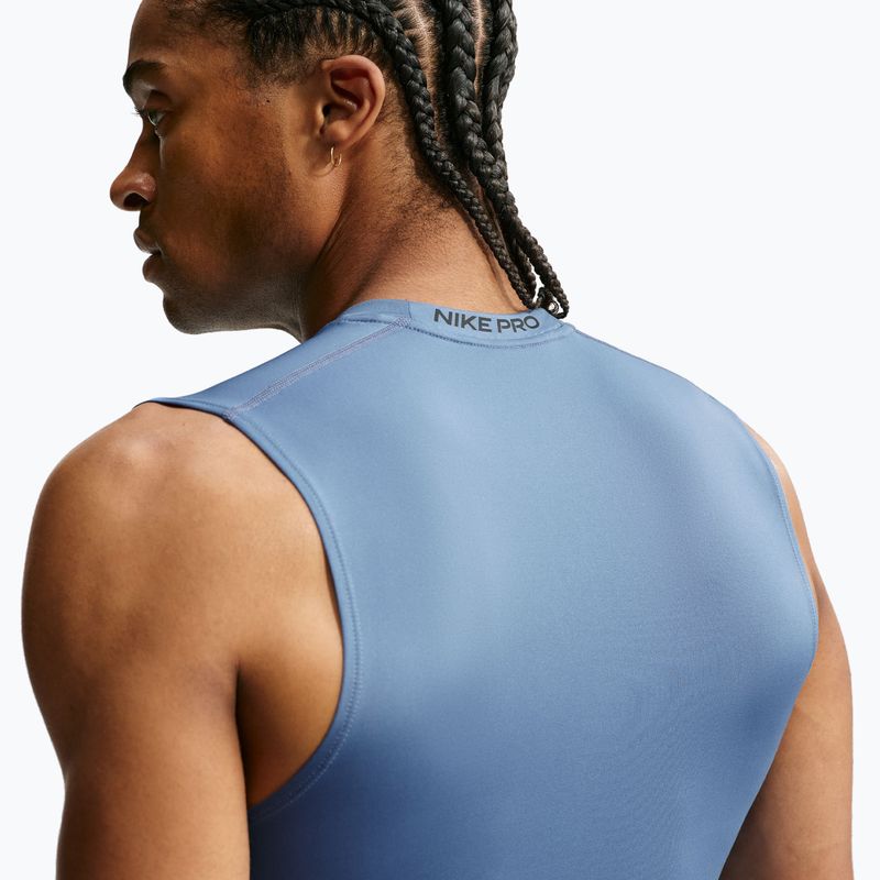 Pánske tréningové tričko Nike Pro indigo storm/black 4