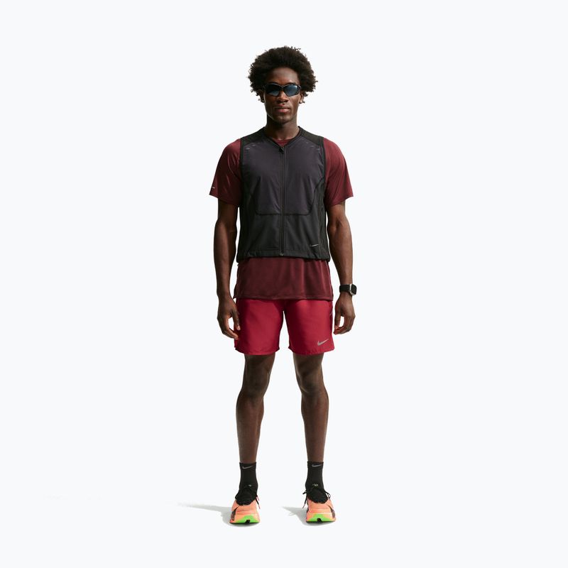 Pánske bežecké šortky Nike Miler tough red/sport red 2